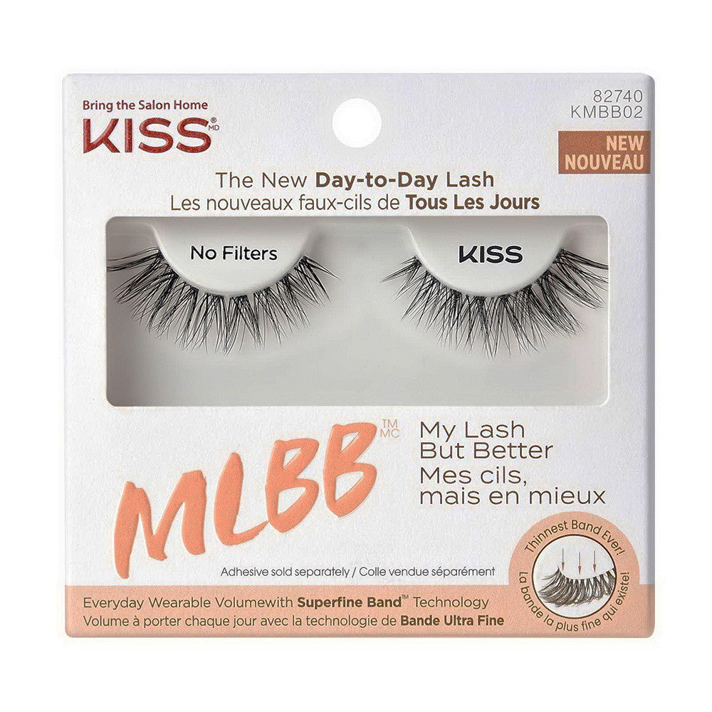 Kiss MLBB No Filter My Lash But Better, 1 Ea
